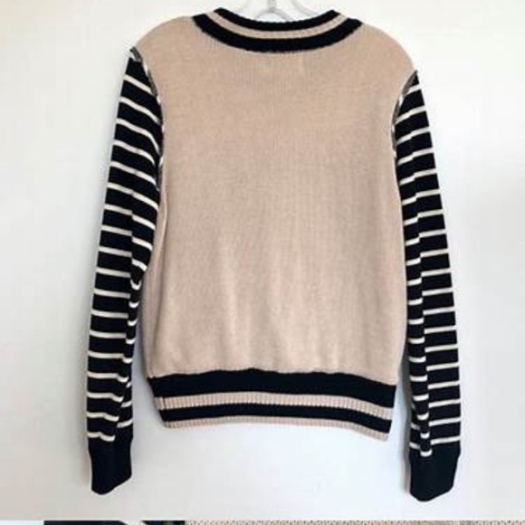 Skies are Blue Sweater Bomber Jacket - Picture 2 of 3